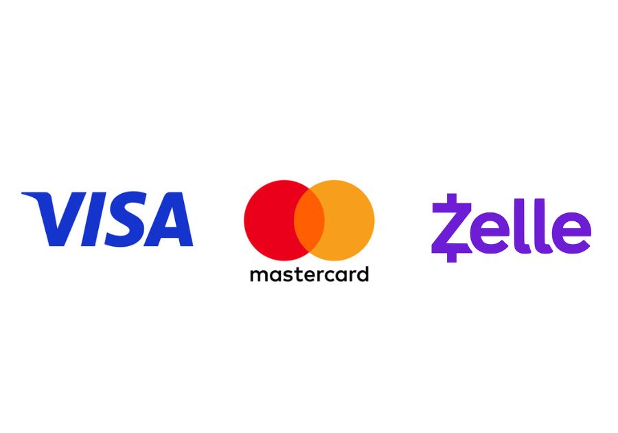 Payment Methods VISA and Zelle Payment Methods VISA and Zelle